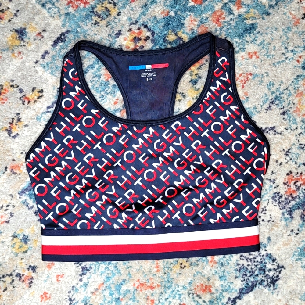 TOMMY HILFIGER WORKOUT TOP SMALL